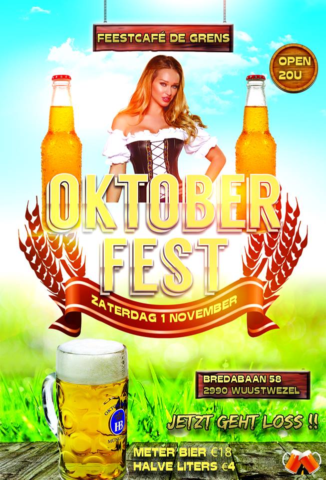 Oktoberfest affiche op 01/11/2014