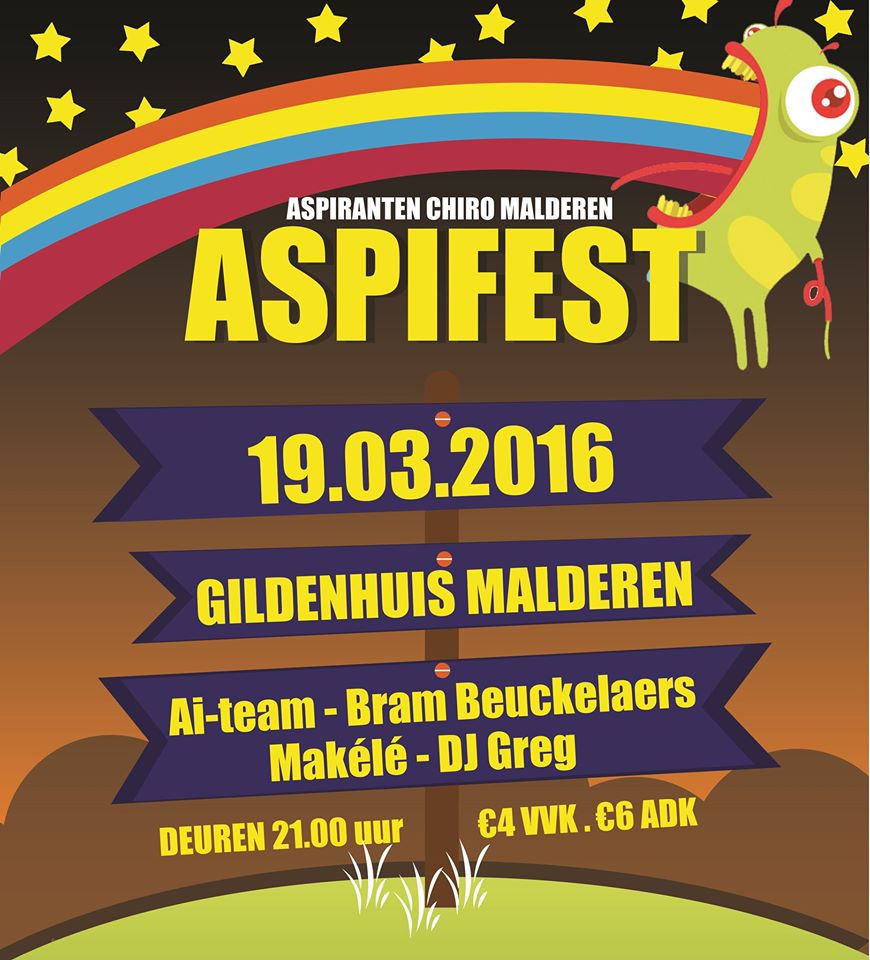 Aspifest affiche op 19/03/2016