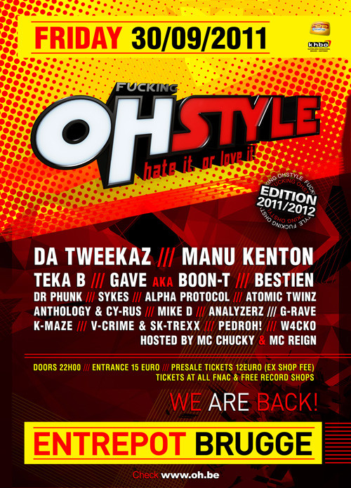 Ohstyle affiche op 30/09/2011