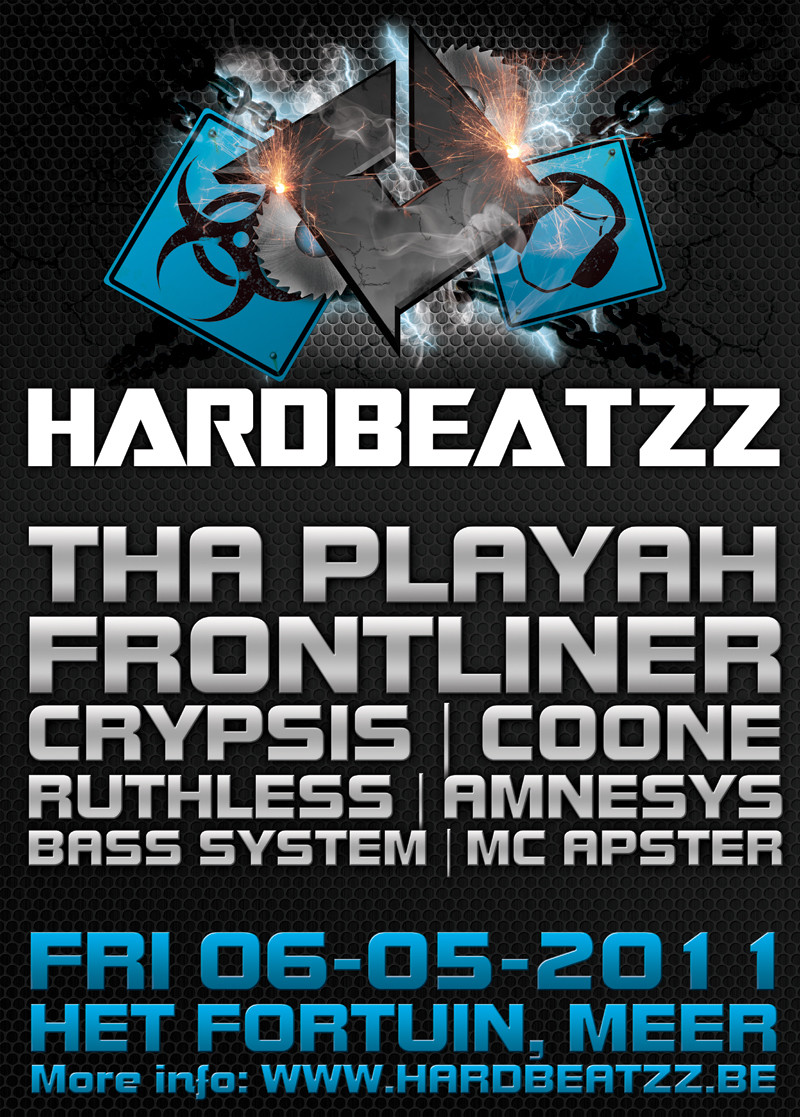 Hardbeatzz affiche op 06/05/2011