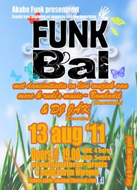 Funkbal affiche op 13/08/2011