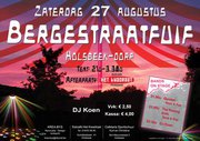 Bergestraatfuif affiche op 27/08/2011