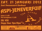 Aspi-Jeneverfuif affiche op 21/01/2012