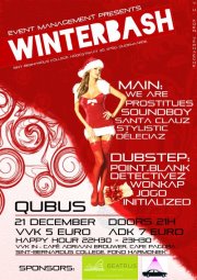 Winterbash affiche op 21/12/2011