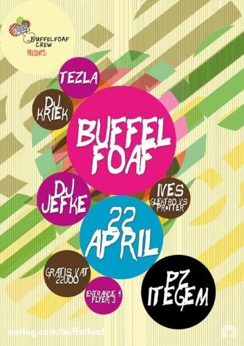 Buffelfoaf affiche op 22/04/2011