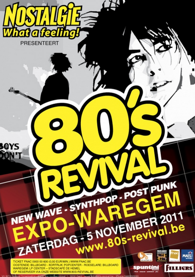 80's Revival Party  affiche op 05/11/2011