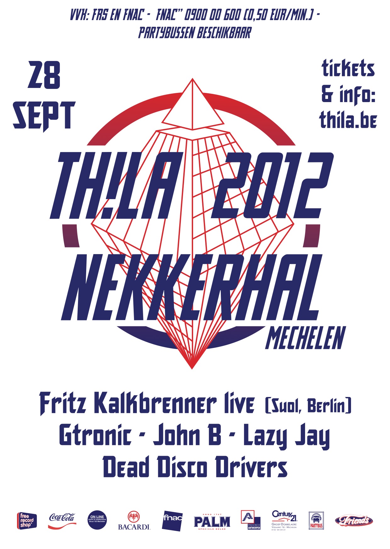 TH!LA affiche op 28/09/2012