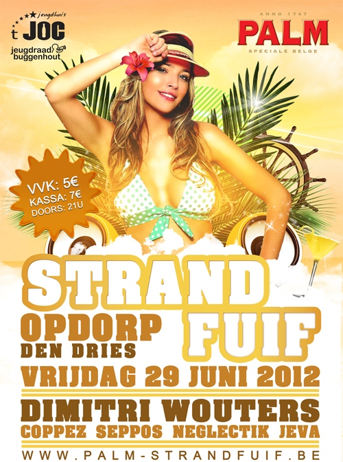 Strandfuif affiche op 29/06/2012