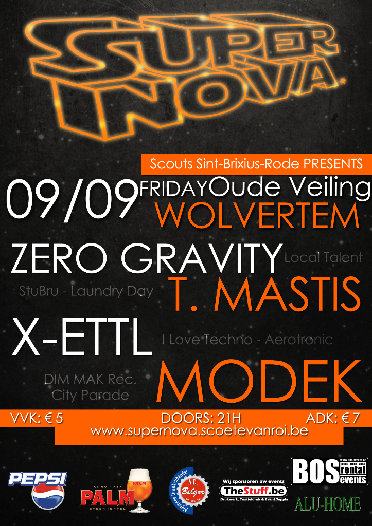 Supernova affiche op 09/09/2011