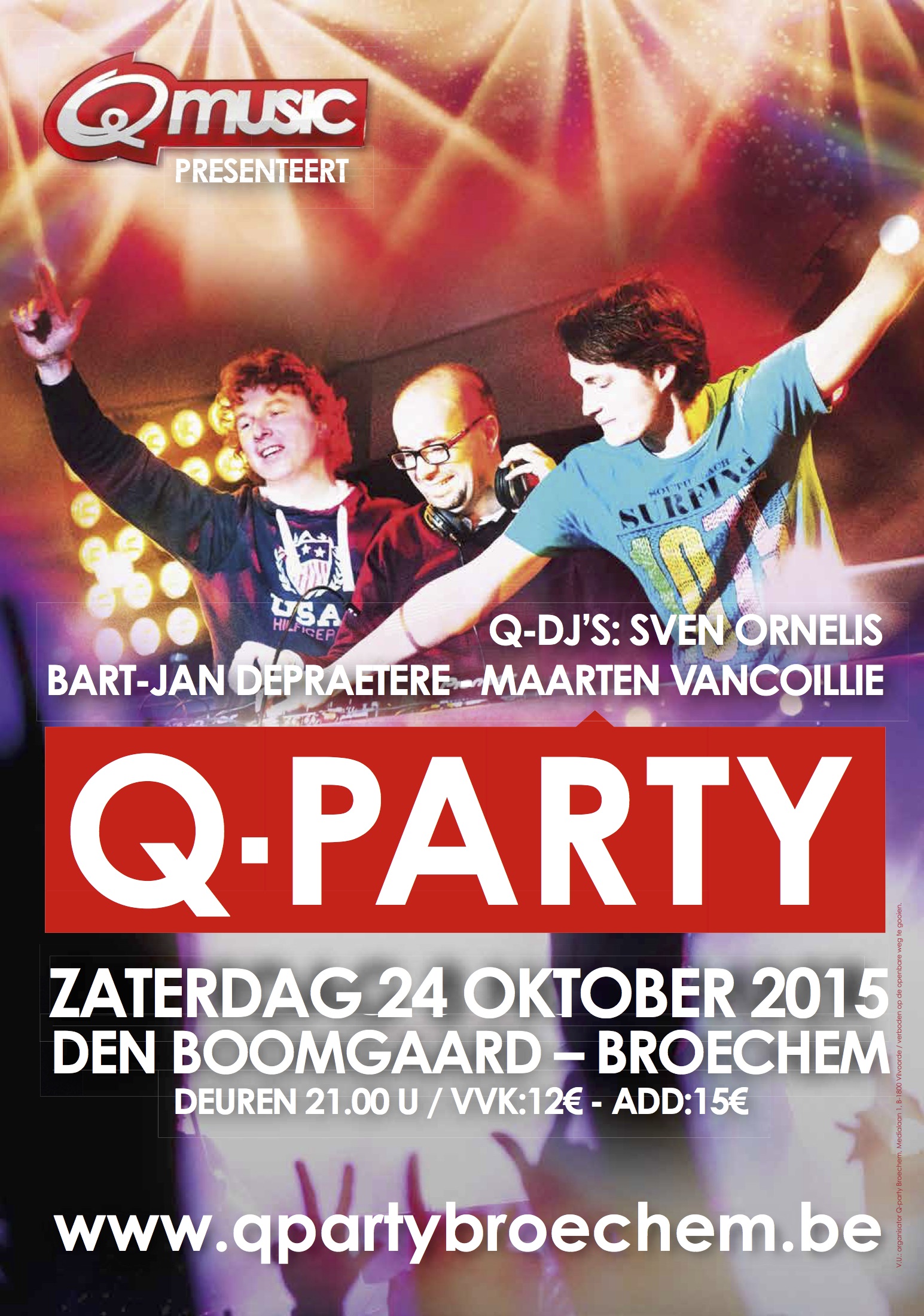 Q-Party affiche op 24/10/2015