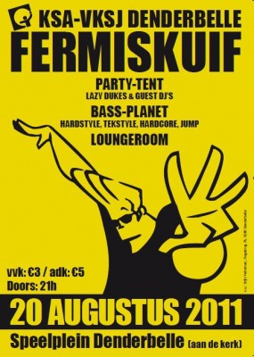 Fermisfuif affiche op 20/08/2011