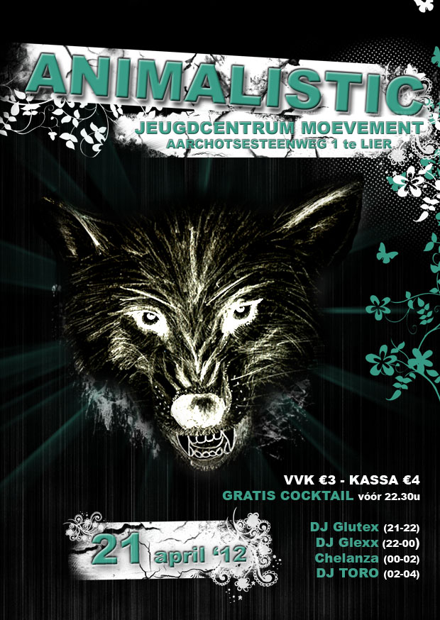 Animalistic affiche op 21/04/2012