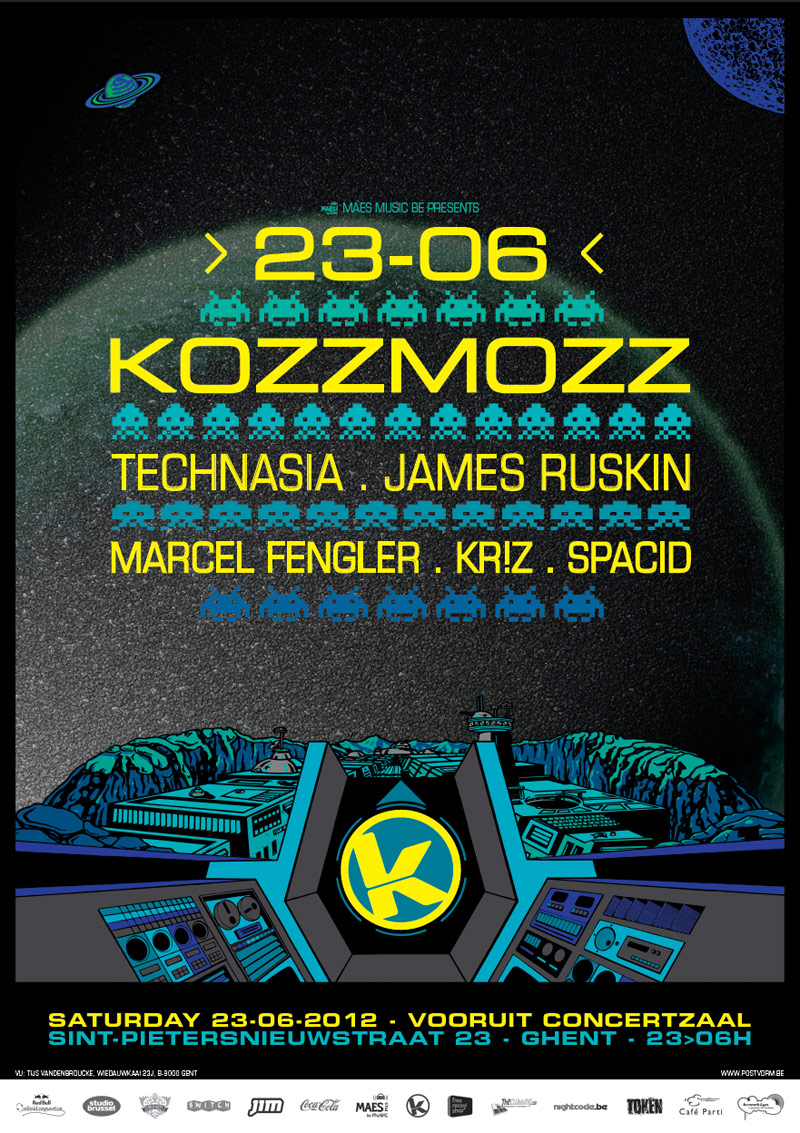 Kozzmozz affiche op 23/06/2012