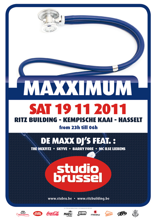 Maxximum affiche op 19/11/2011