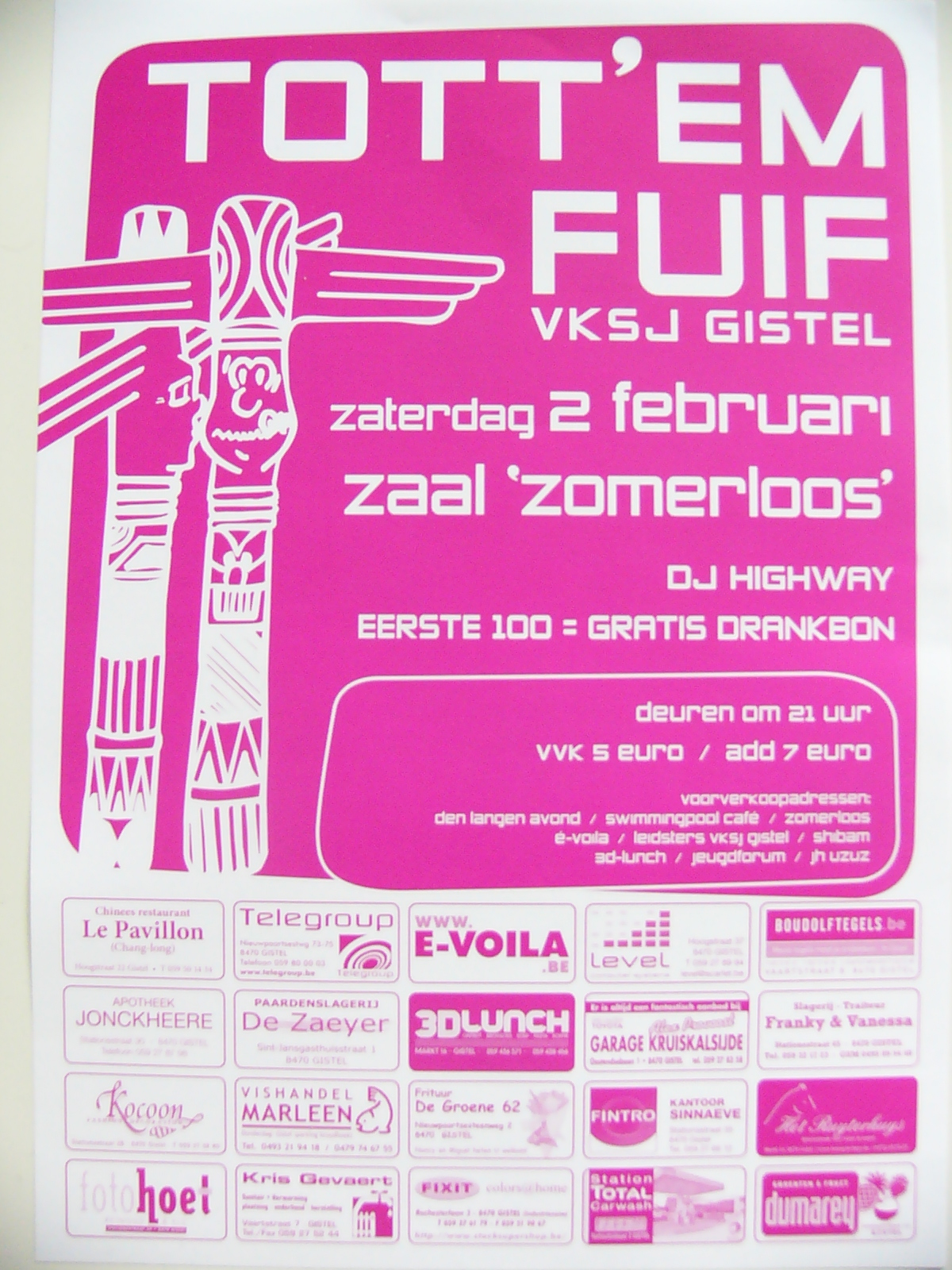 TOTT\'EM FUIF affiche op 02/02/2013