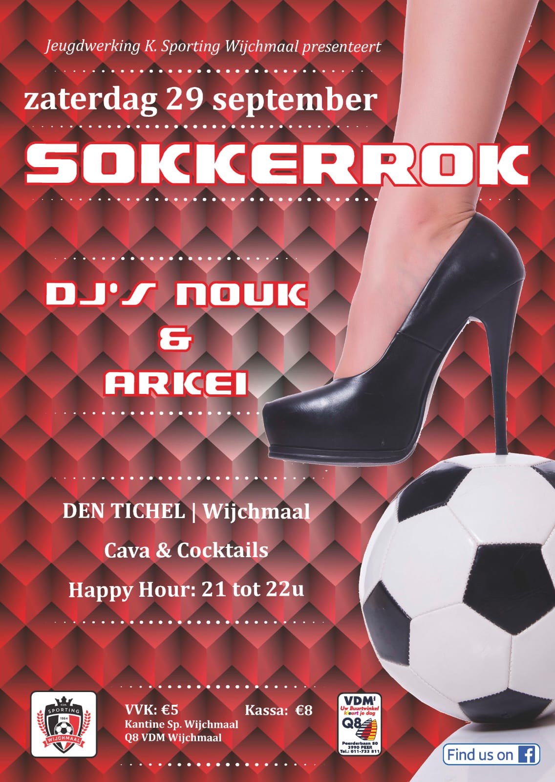 Sokkerrok affiche op 29/09/2018