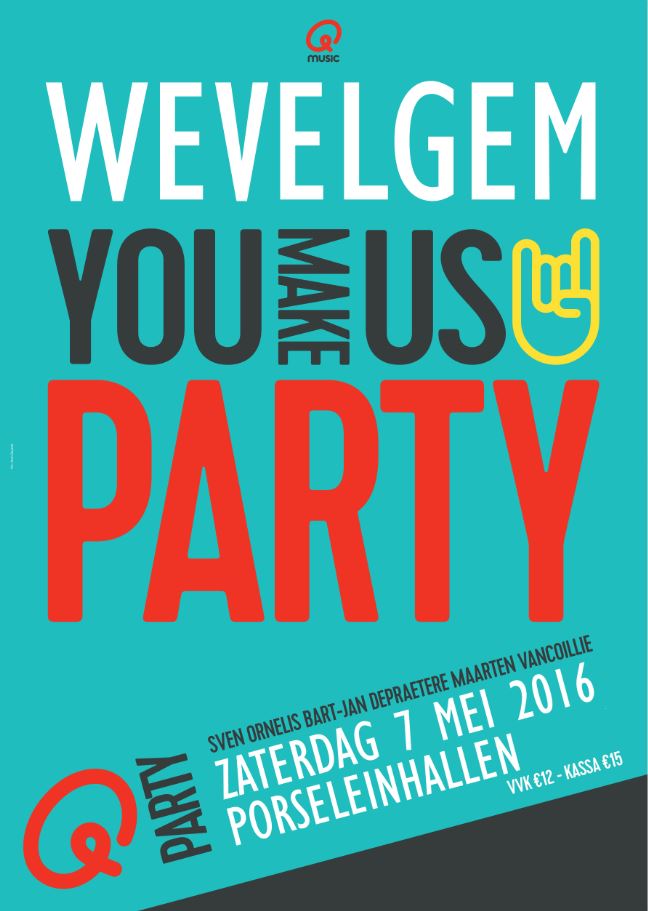 Q-Party affiche op 07/05/2016