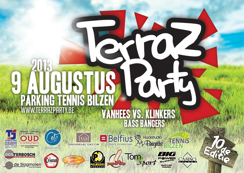 TerrazParty affiche op 09/08/2013