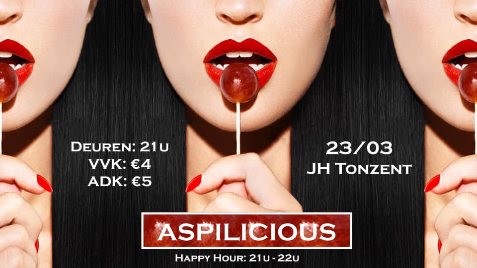 Aspilicious affiche op 24/04/2019