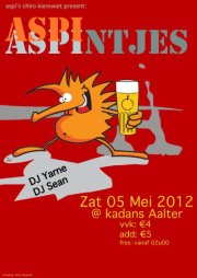 Aspintjes affiche op 05/05/2012