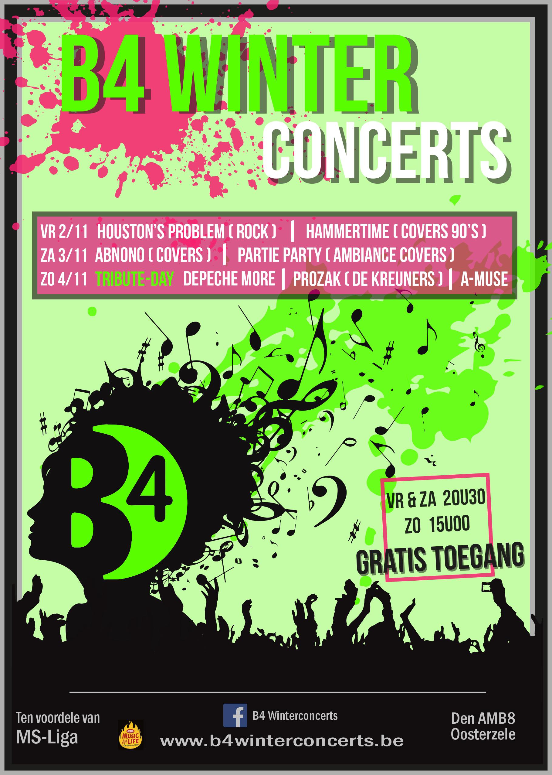 B4winterconcerts affiche op 03/11/2018