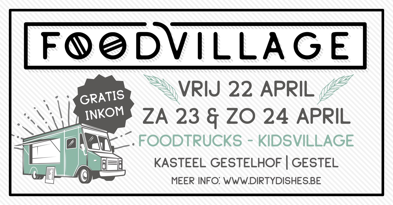 Foodvillage affiche op 22/04/2016