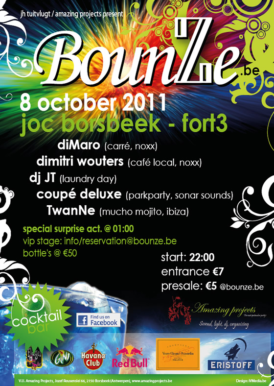 BounZe  affiche op 08/10/2011