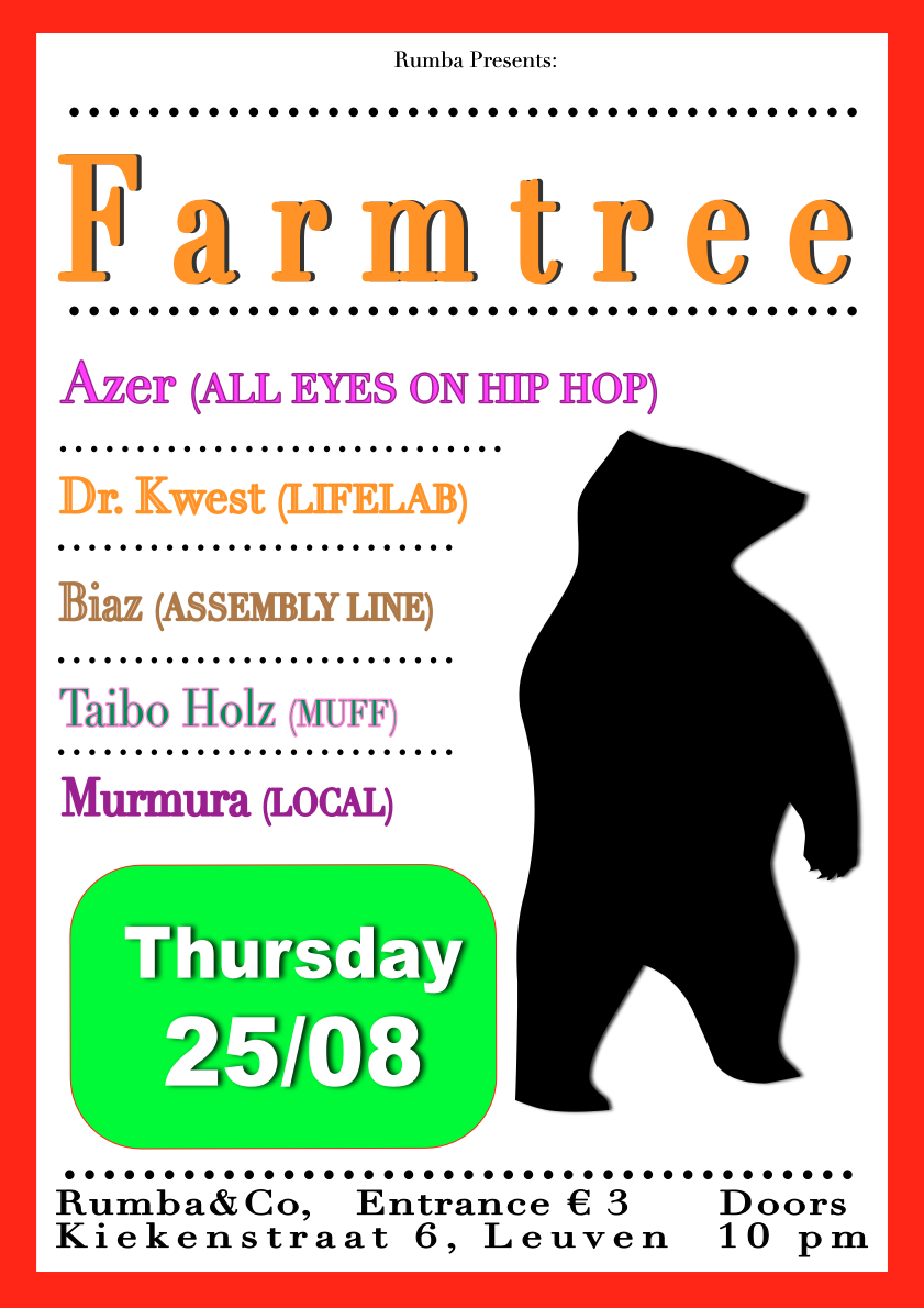 Farmtree affiche op 25/08/2011