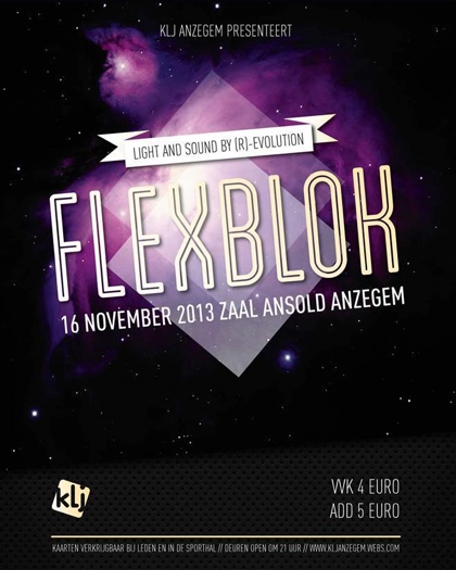 Flexblok affiche op 16/11/2013