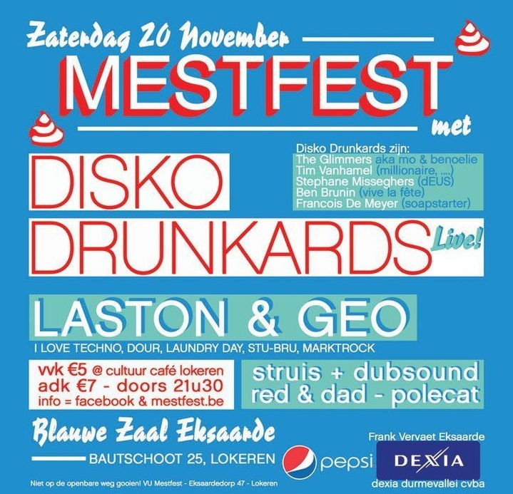 Mestfest affiche op 20/11/2010