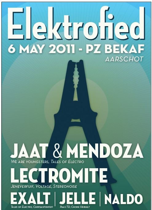 Elektrofied affiche op 06/05/2011