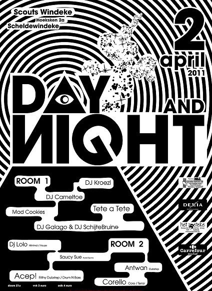 Day 'N Night affiche op 02/04/2011