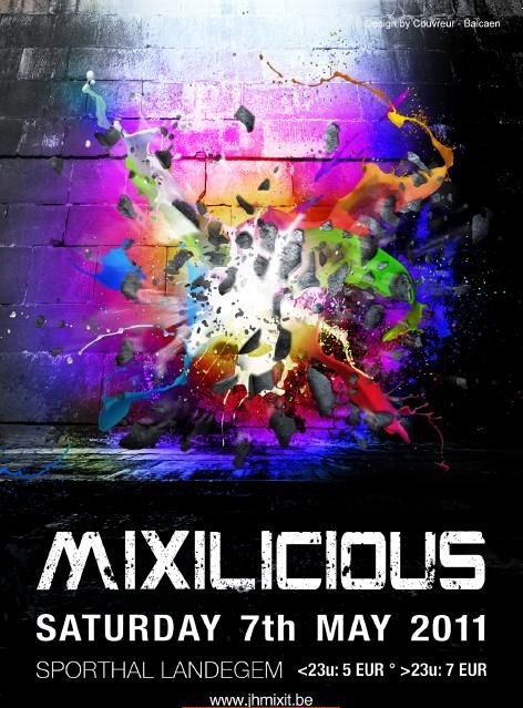 Mixilicious affiche op 07/05/2011