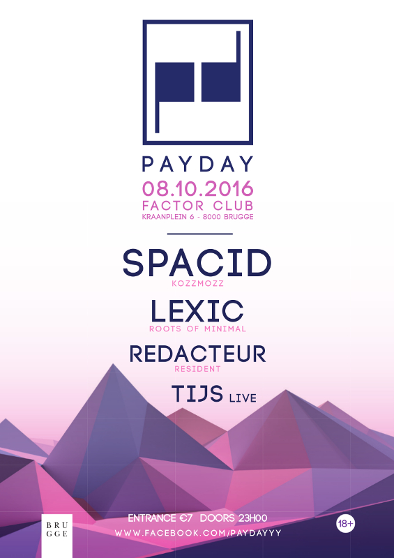 Payday #4 w/ Spacid affiche op 08/10/2016