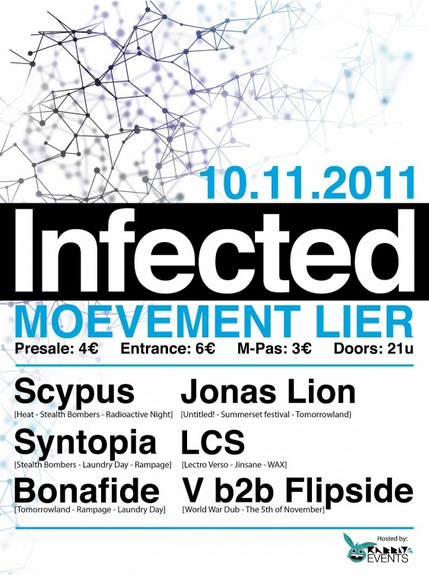 Infected affiche op 10/11/2011