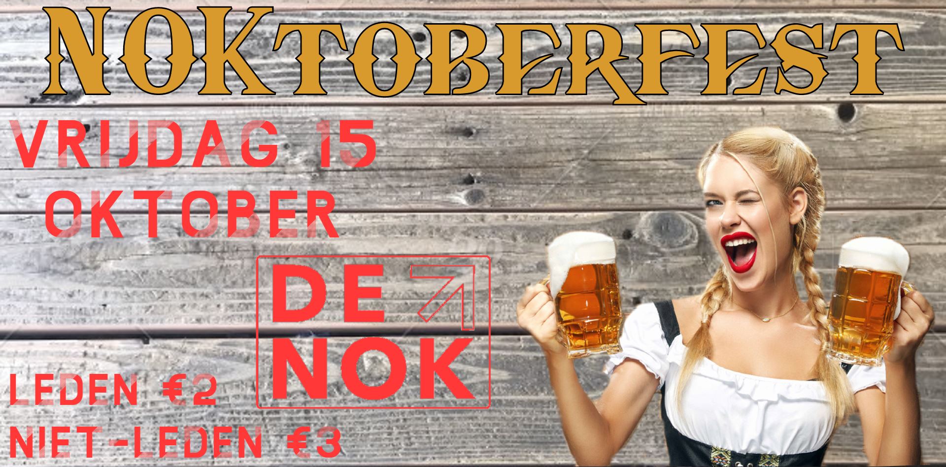 Noktoberfest affiche op 15/10/2021