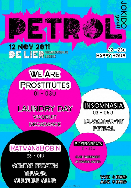 Petrol affiche op 12/11/2011