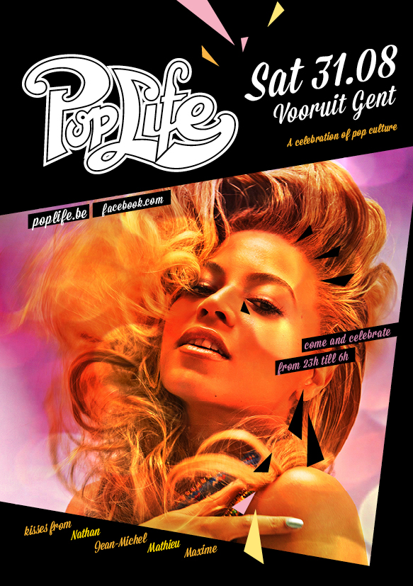 Poplife affiche op 31/08/2013