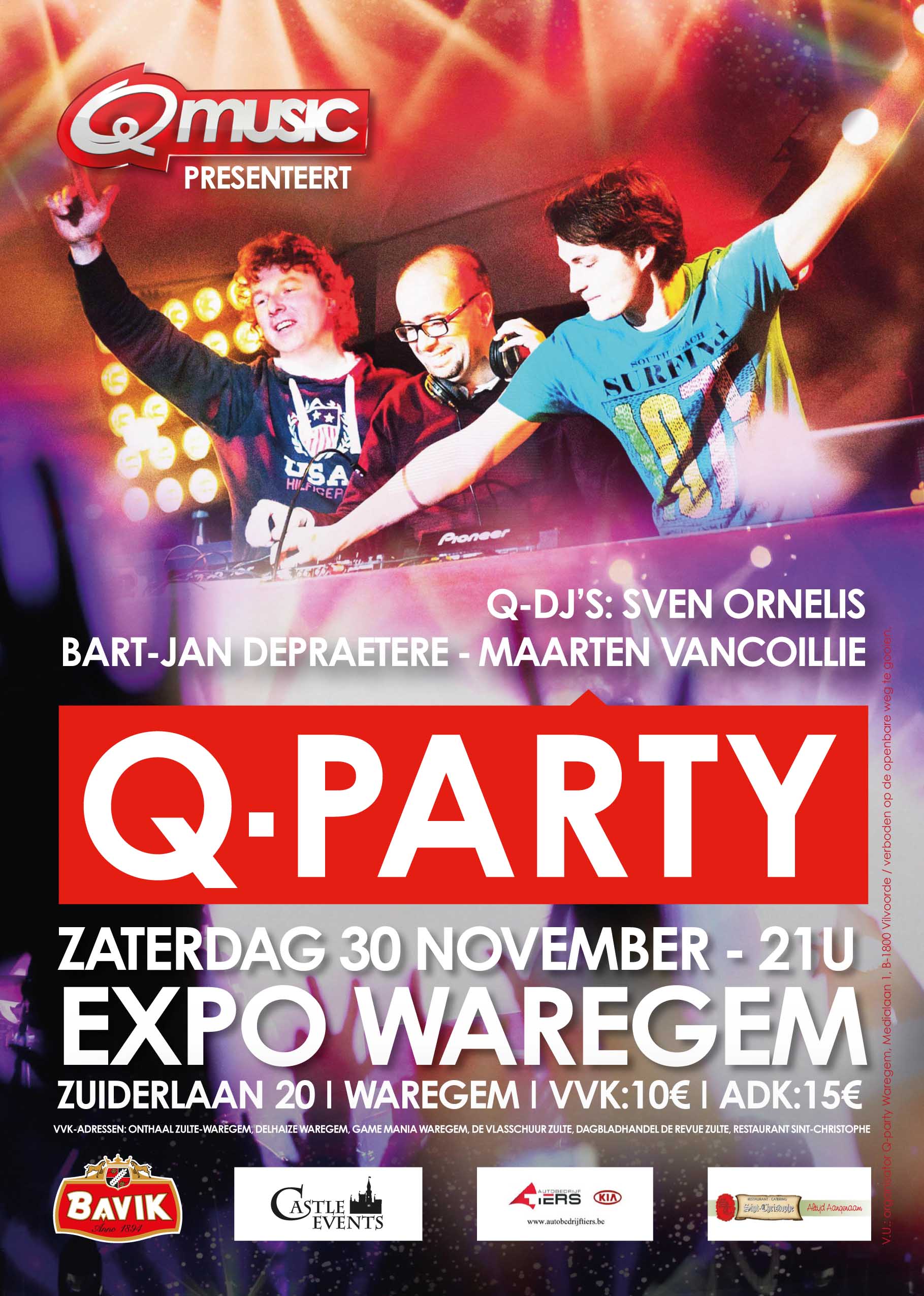 Q-party affiche op 30/11/2013