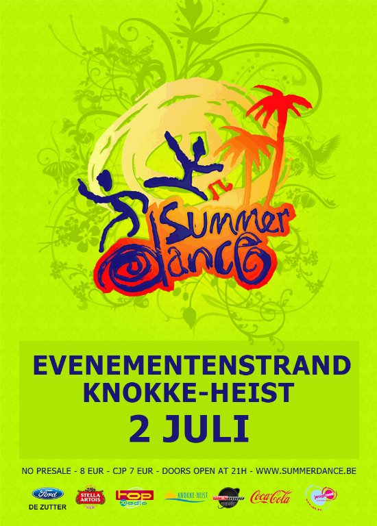 summerdance affiche op 02/07/2011