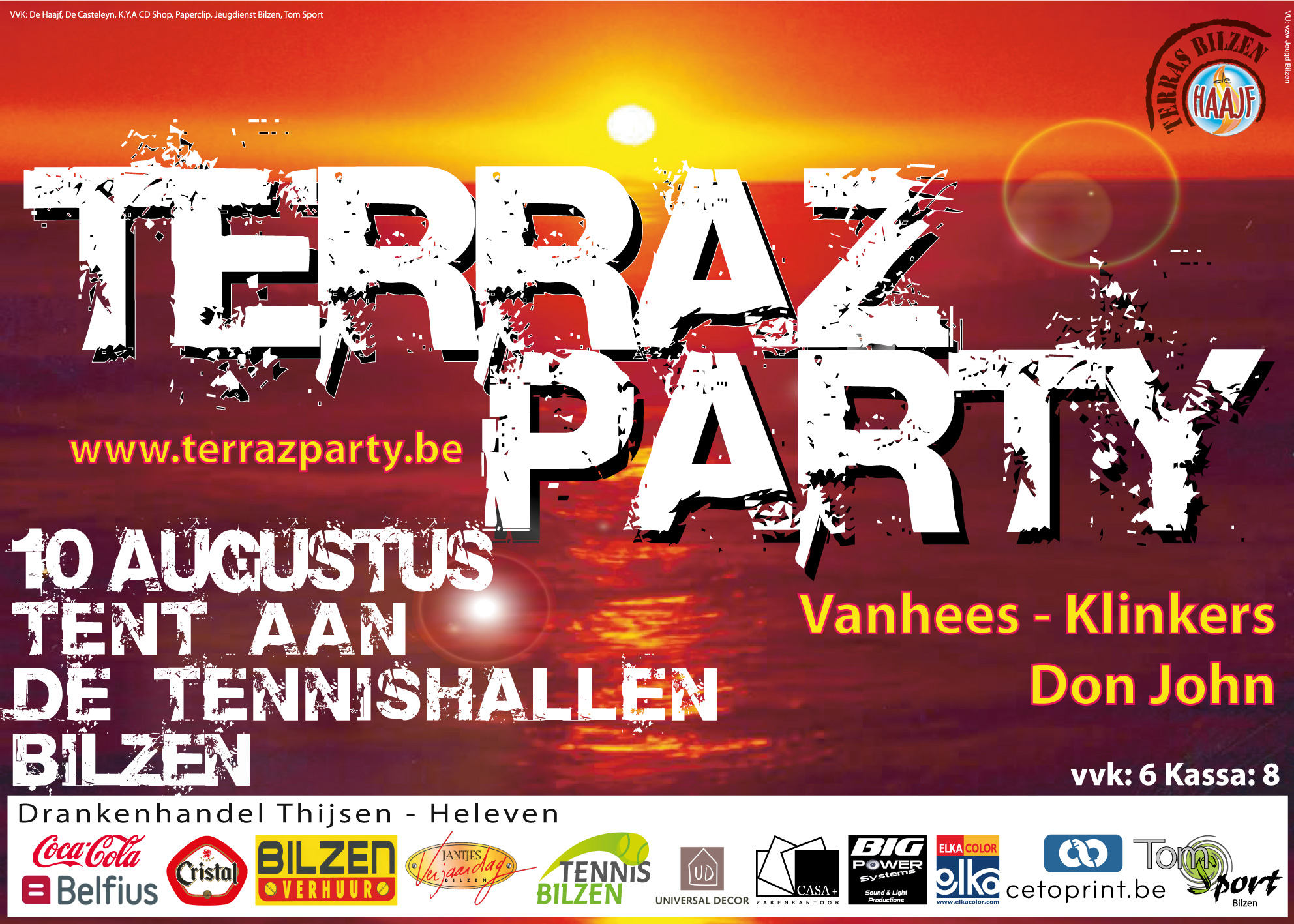 TerrazParty affiche op 10/08/2012