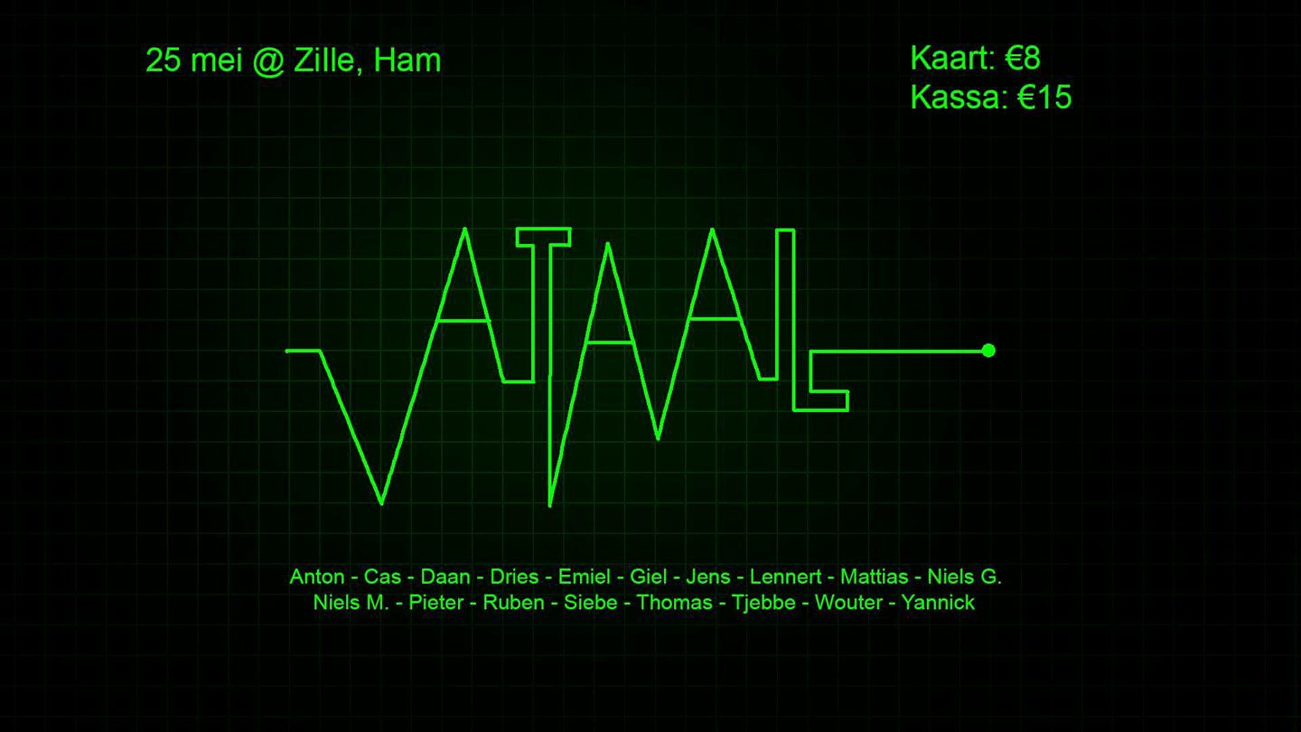 Vataal affiche op 25/05/2018