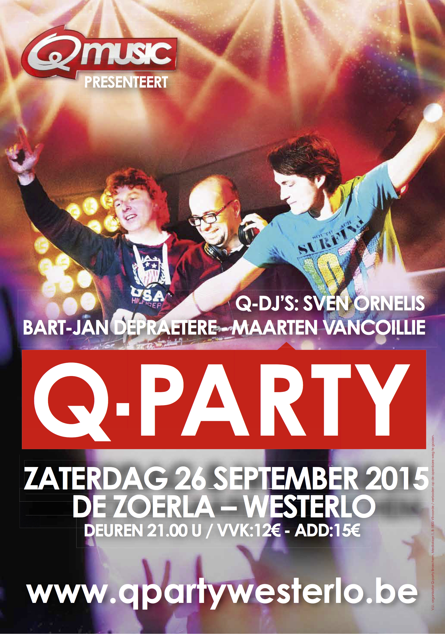 Q-Party affiche op 26/09/2015